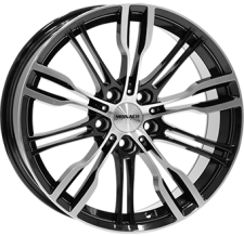Monaco wheels Gp8 Gloss Black / Polished 19"(ITV19805112E45ZP66GP8)