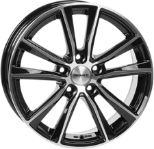 Monaco wheels Mc6 Gloss Black / Polished(ITV17755114E42ZP67MC6)